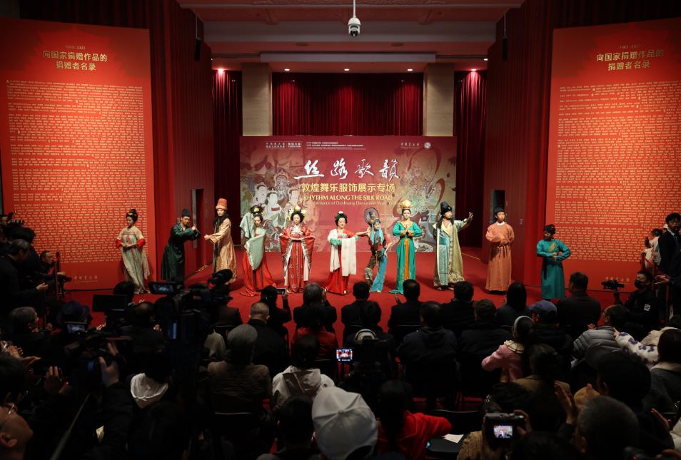 演出现场。中国美术馆供图