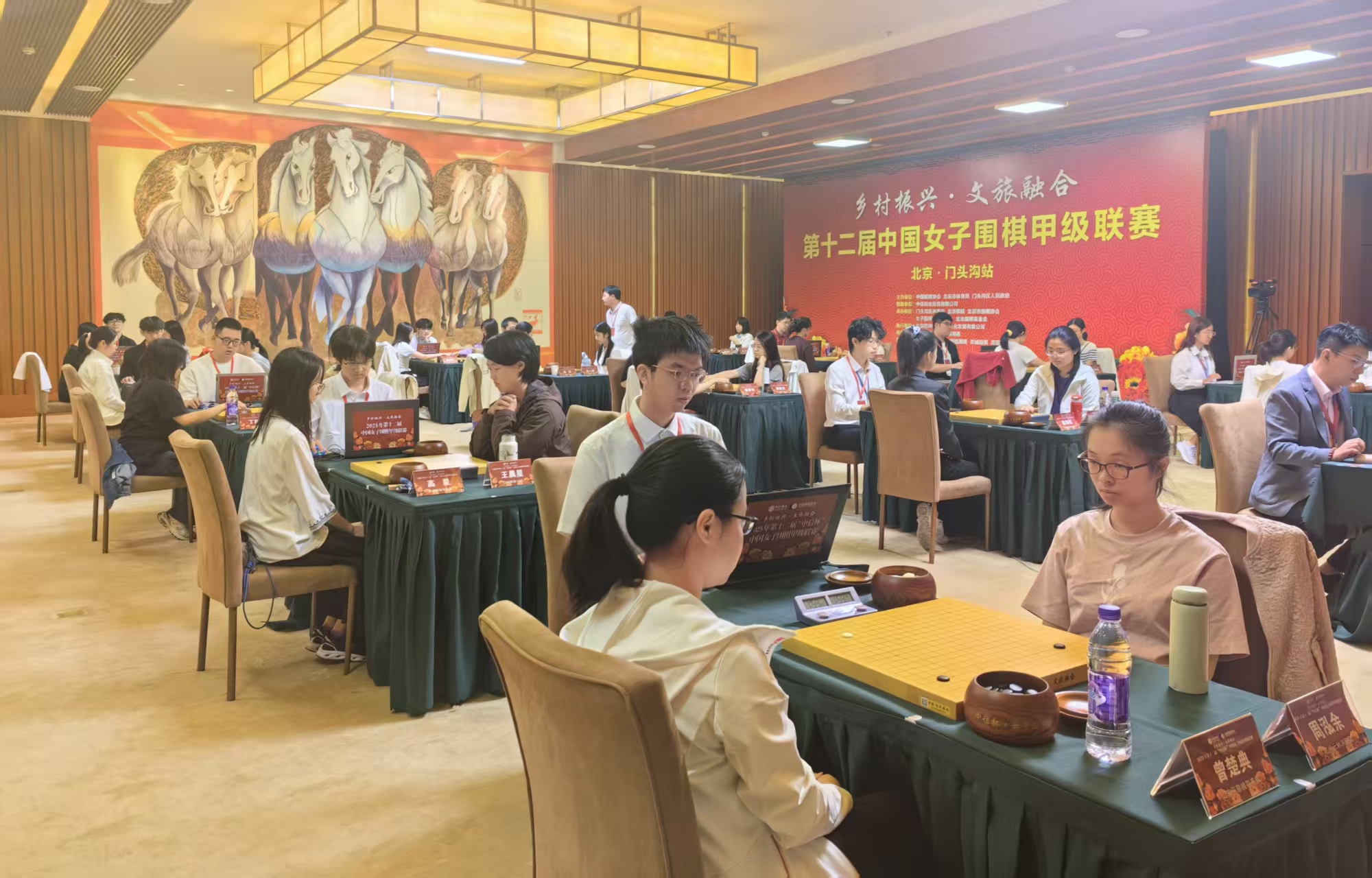 比赛现场。人民网记者 李乃妍摄