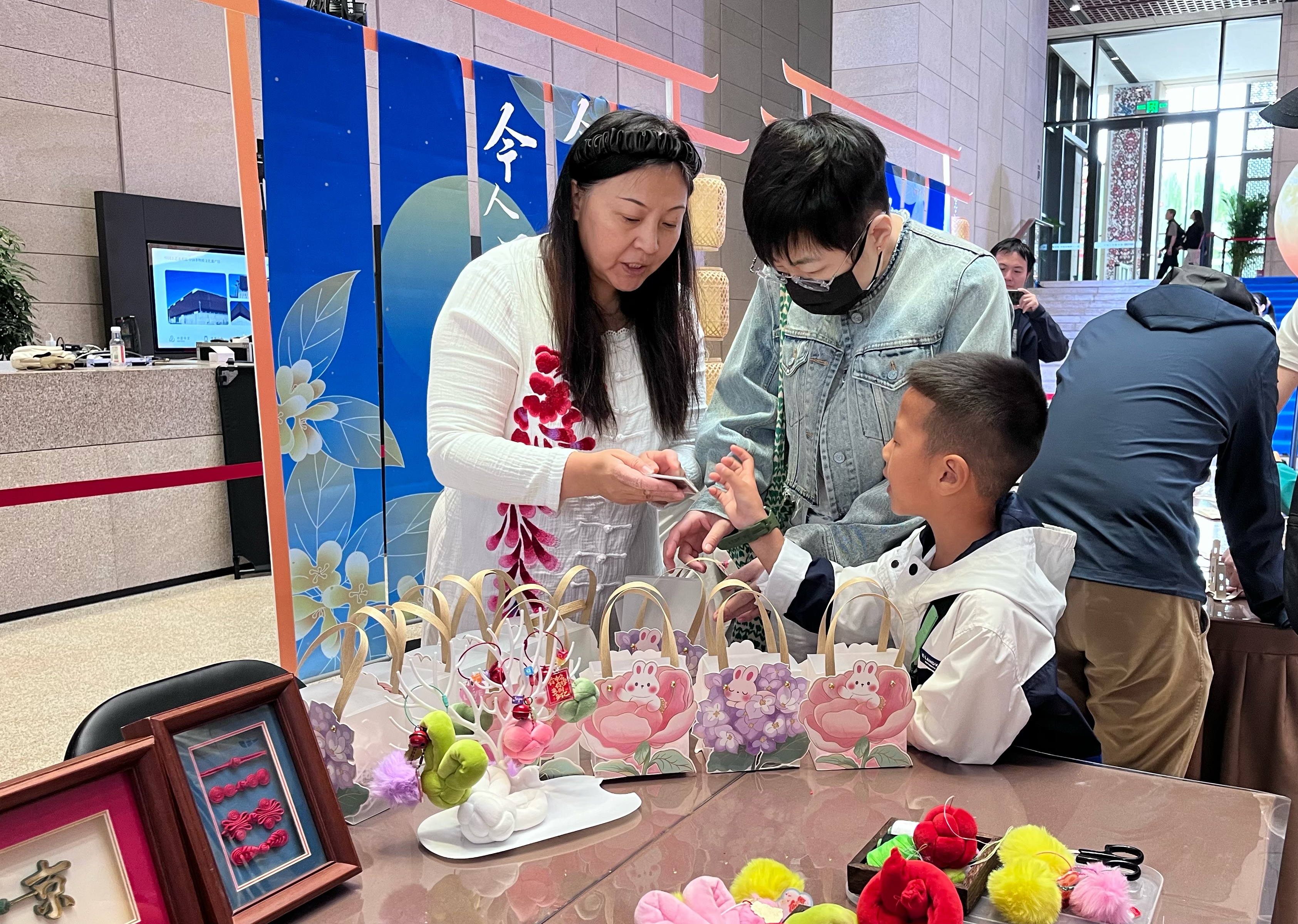 活动现场。受访者供图