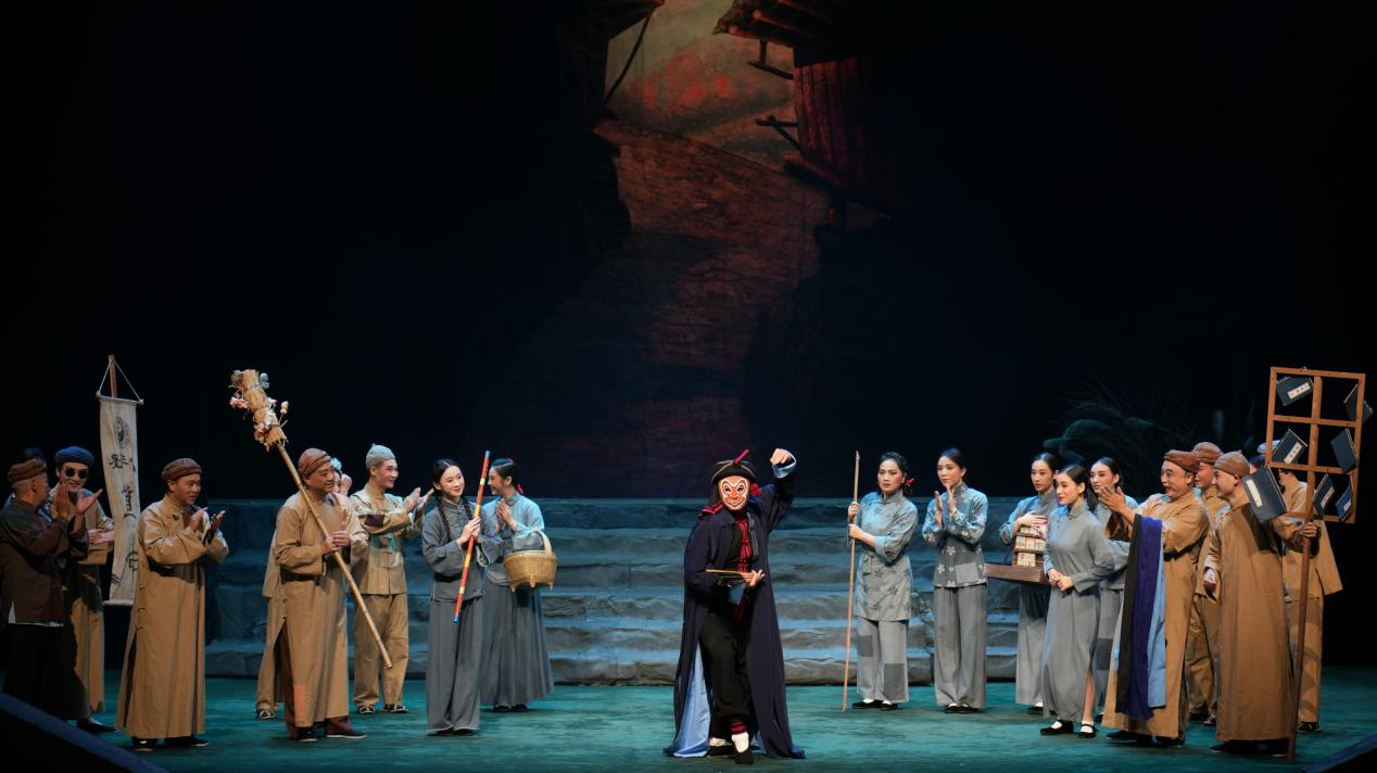 川剧《变脸》剧照。主办方供图