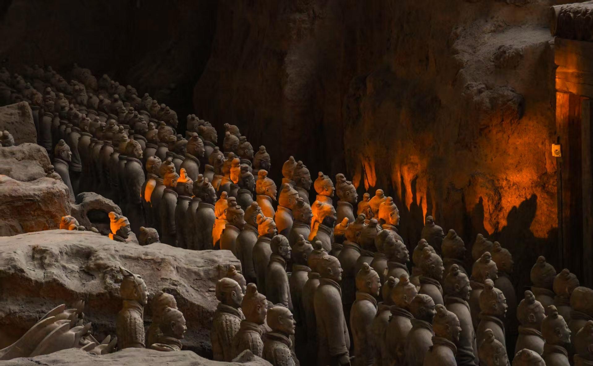 冬至，用光影唤醒地下军团的柔情。张天柱摄