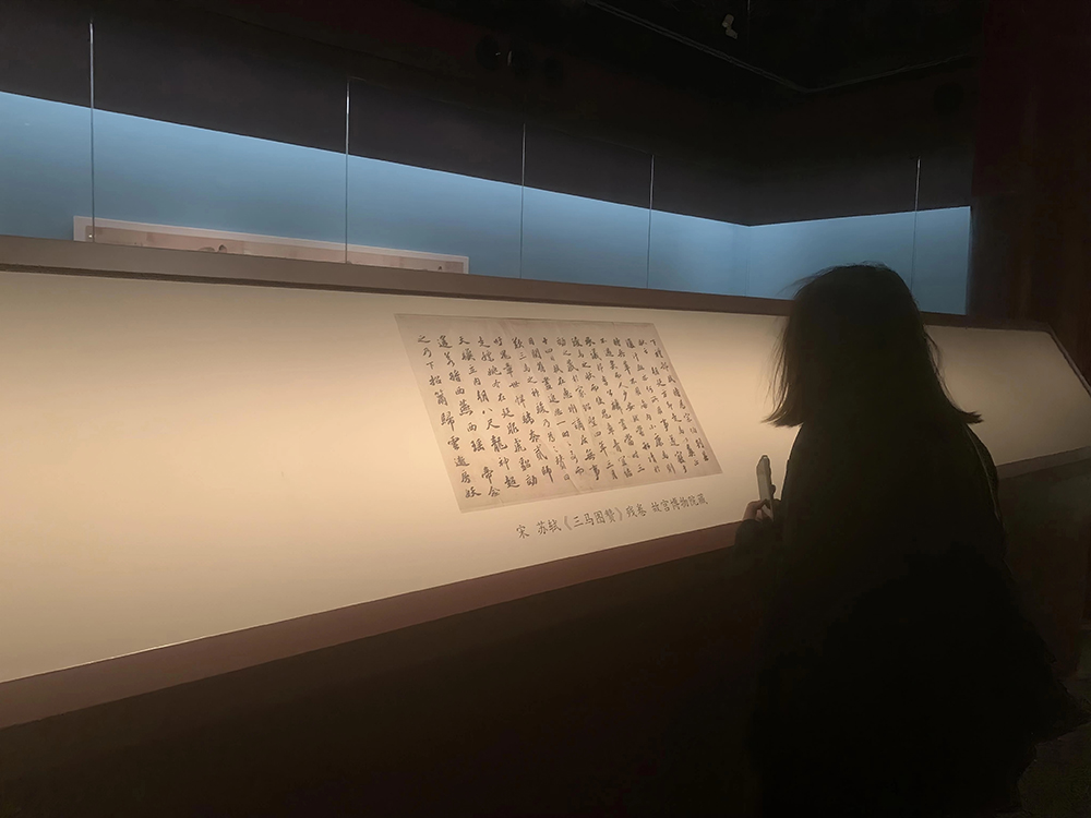 观众正在参观展览。人民网记者 韦衍行摄