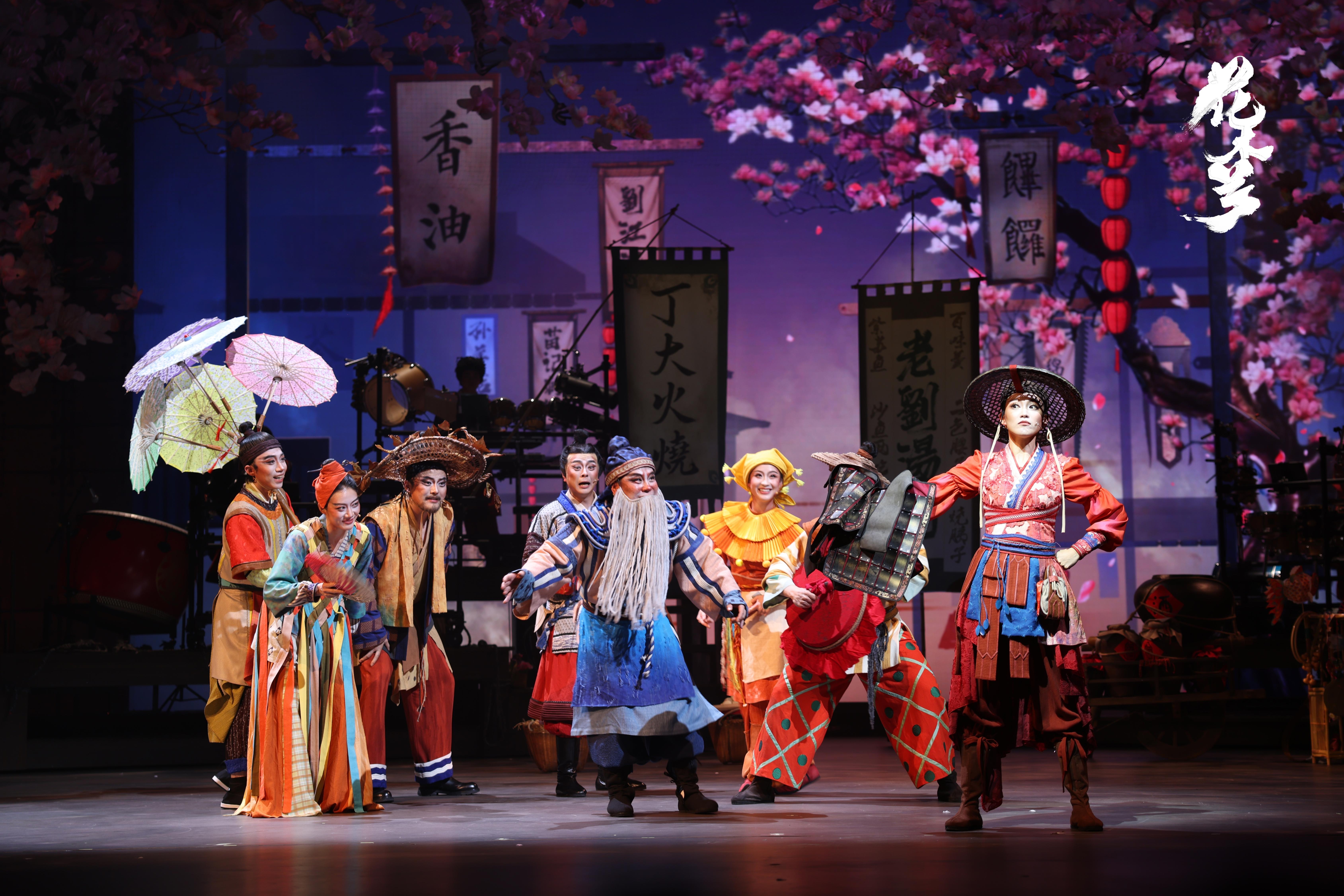 儿童打击乐音乐剧《花木兰》剧照。中国儿童艺术剧院供图